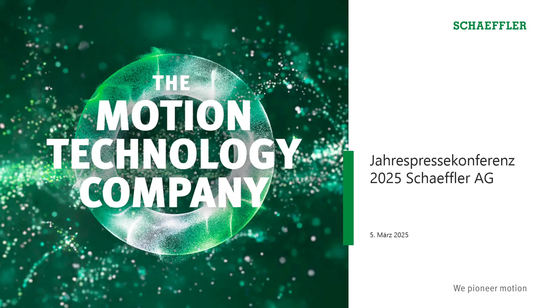 Jahrespressekonferenz 2025